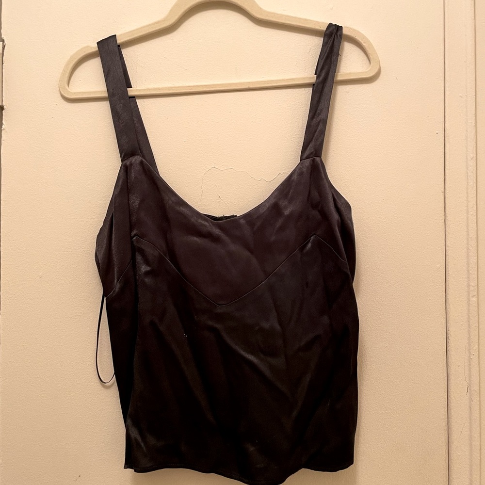 Zara silk top